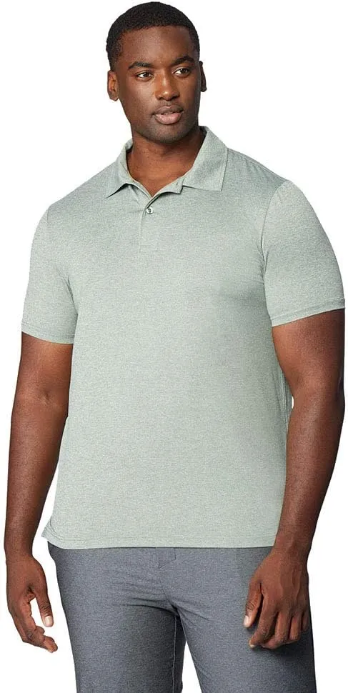 32 Degrees Mens Wicking Golf Performance Polo Shirt