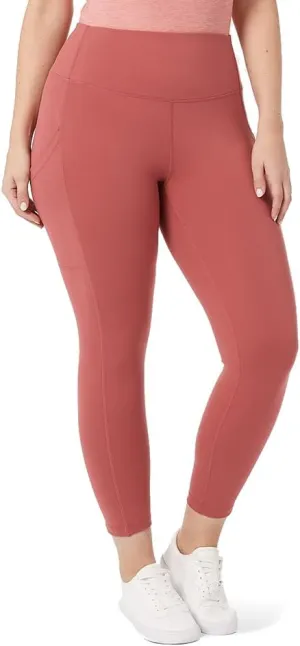 32 Degrees Womens High Waist Yoga Pants with Pockets | Workout Athletic Leggings