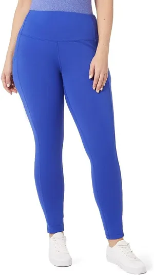 32 Degrees Womens High Waist Yoga Pants with Pockets | Workout Athletic Leggings