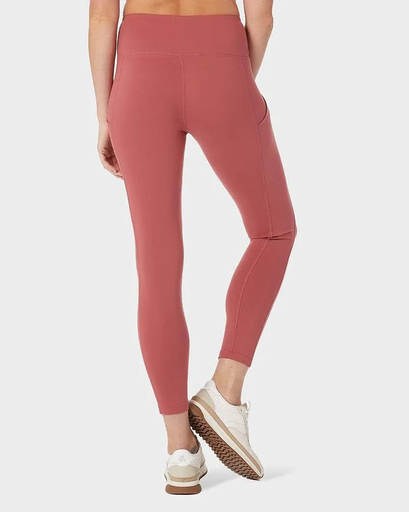 32 Degrees Womens High Waist Yoga Pants with Pockets | Workout Athletic Leggings
