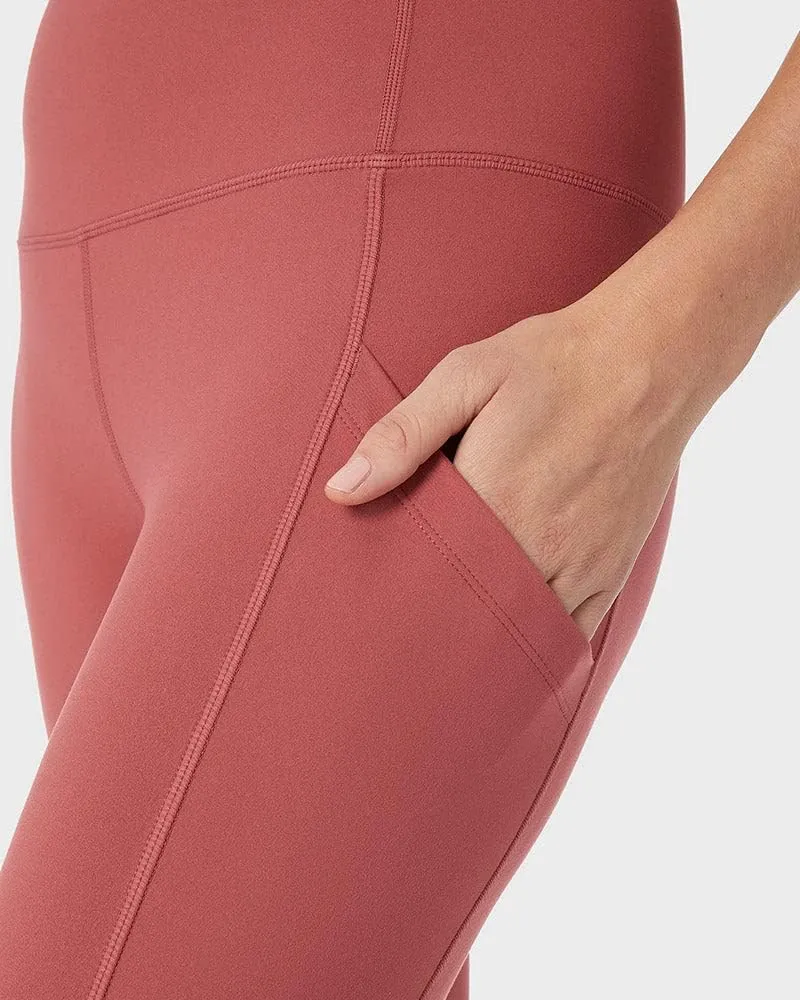 32 Degrees Womens High Waist Yoga Pants with Pockets | Workout Athletic Leggings