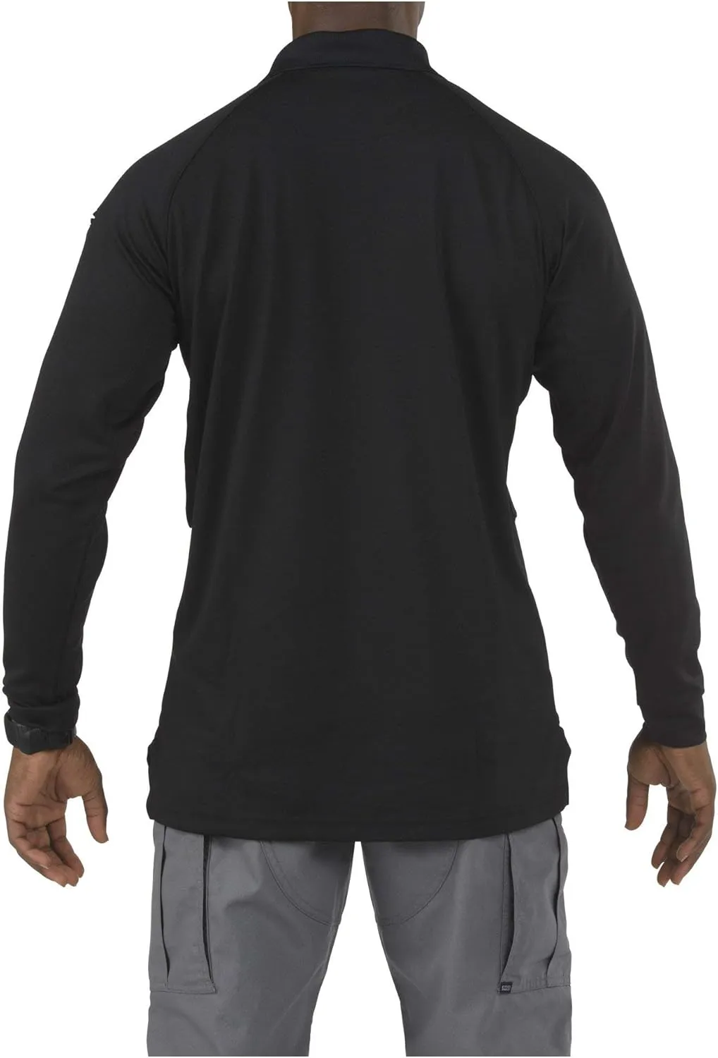 5.11 Tactical Men's Performance Long Sleeve Work Polo, 100% Polyester Fabric, Style 72049/72049T