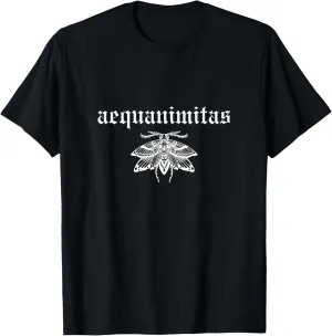 Aequanimitas Calmness in Face of Adversity Stoic Philosophy T-Shirt