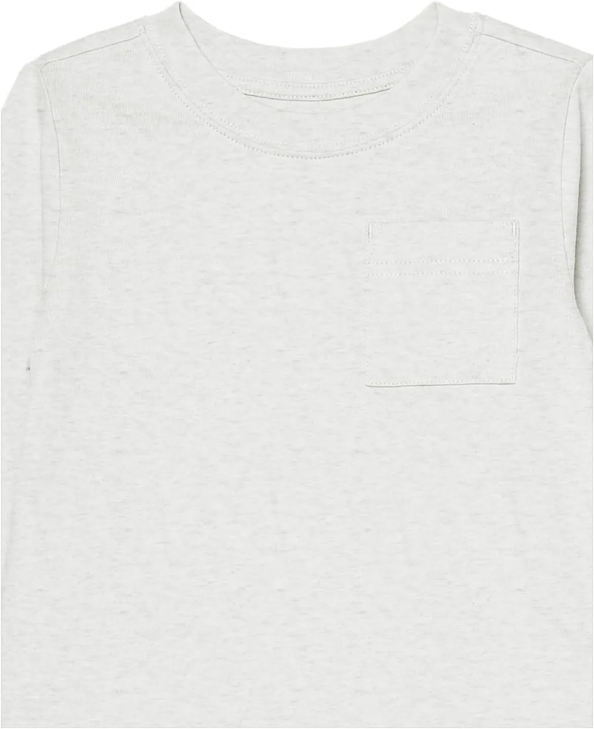 Amazon Essentials Unisex Kids and Toddlers' Long-Sleeve Rib Cuff T-Shirt, Pack of 2