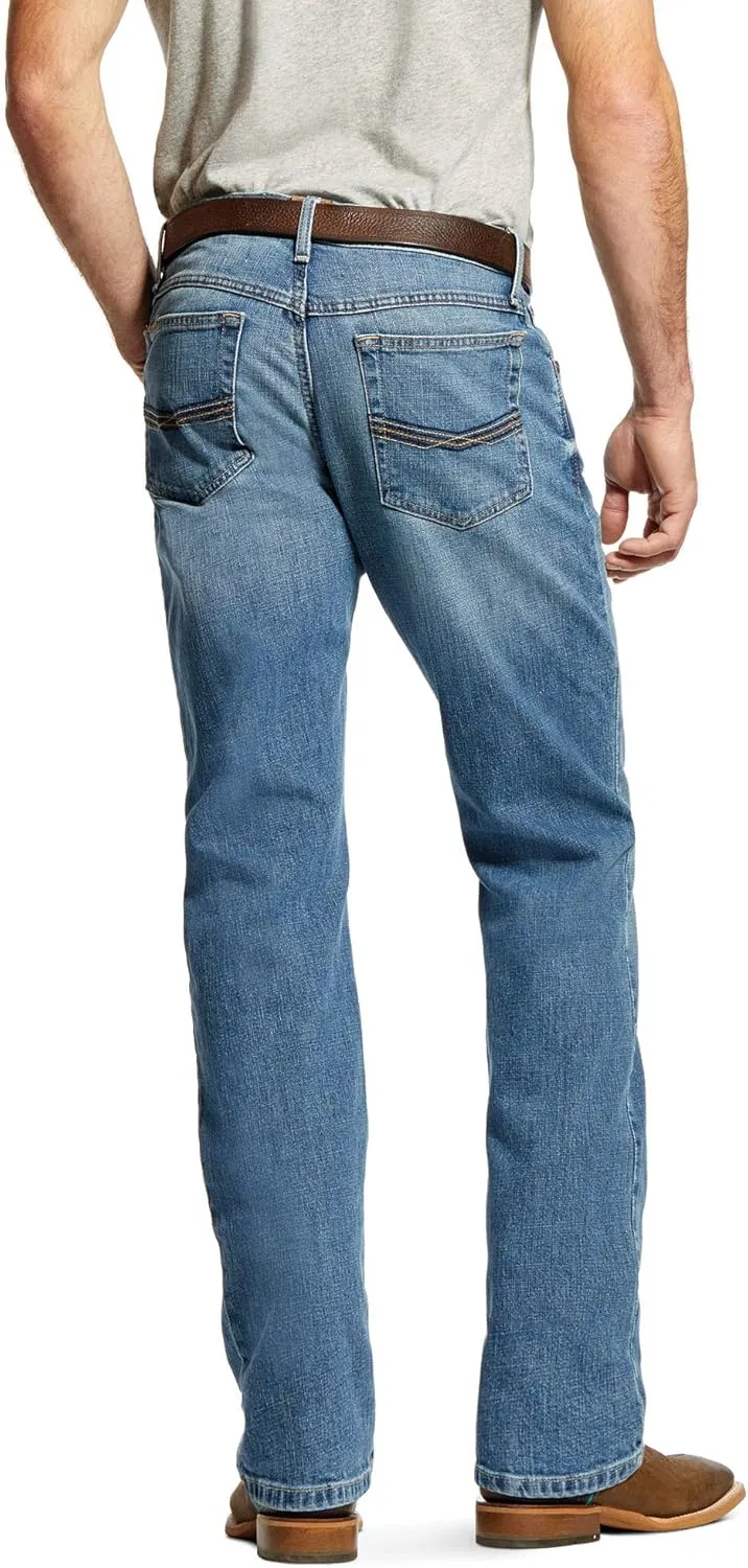 Ariat Men's M4 Low Rise Stretch Legacy Stackable Straight Leg Jean