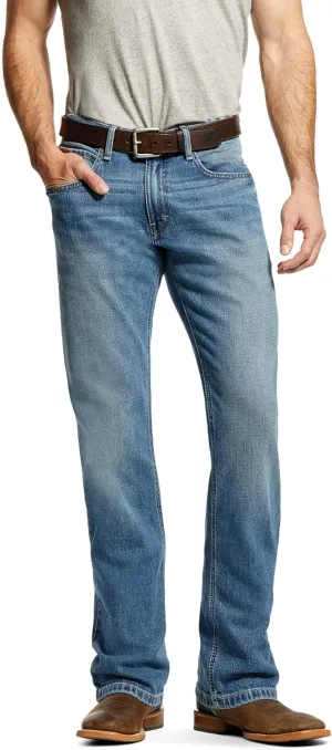 Ariat Men's M4 Low Rise Stretch Legacy Stackable Straight Leg Jean