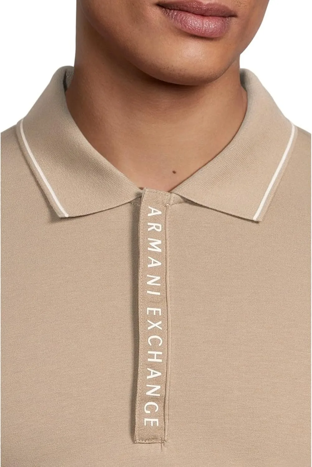Armani Exchange Men's Logo Placket Polo
