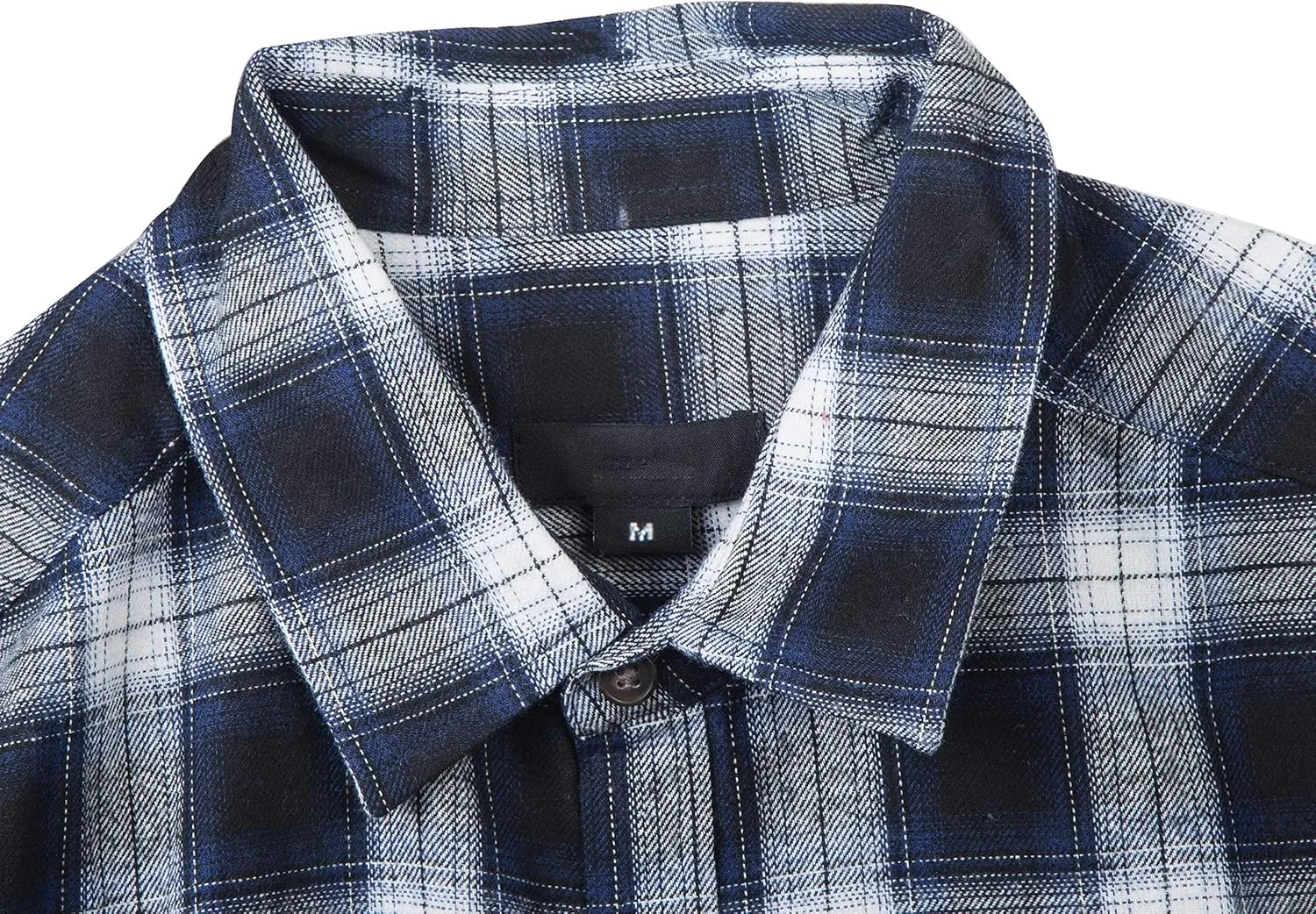 AVANZADA Men's Button Down Sleeveless Plaid Shirt Casual Flannel Plus Size Vest Western Shirts