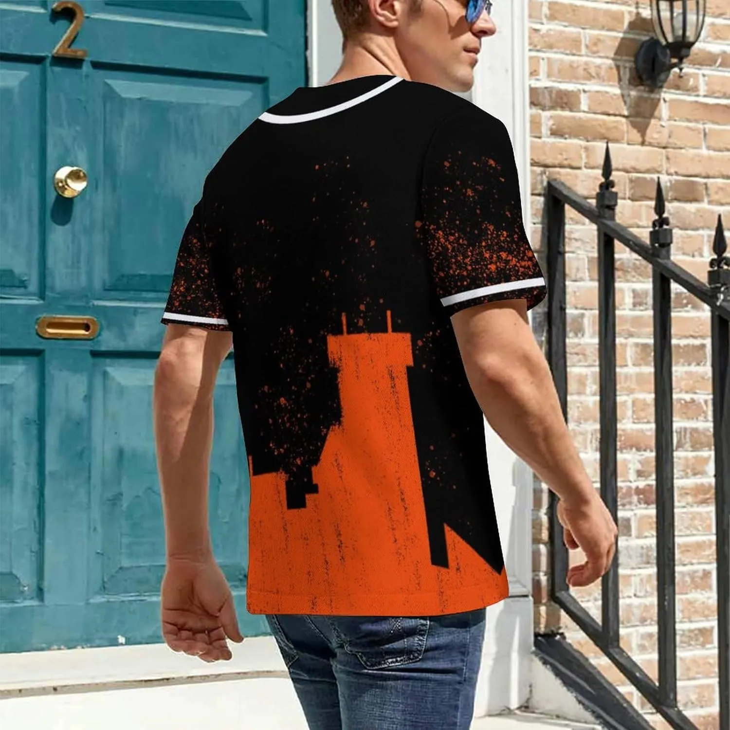 Baseball City Jerseys Sports Fans Shirts Clothing for Fans Men Gifts Printing S-2XL