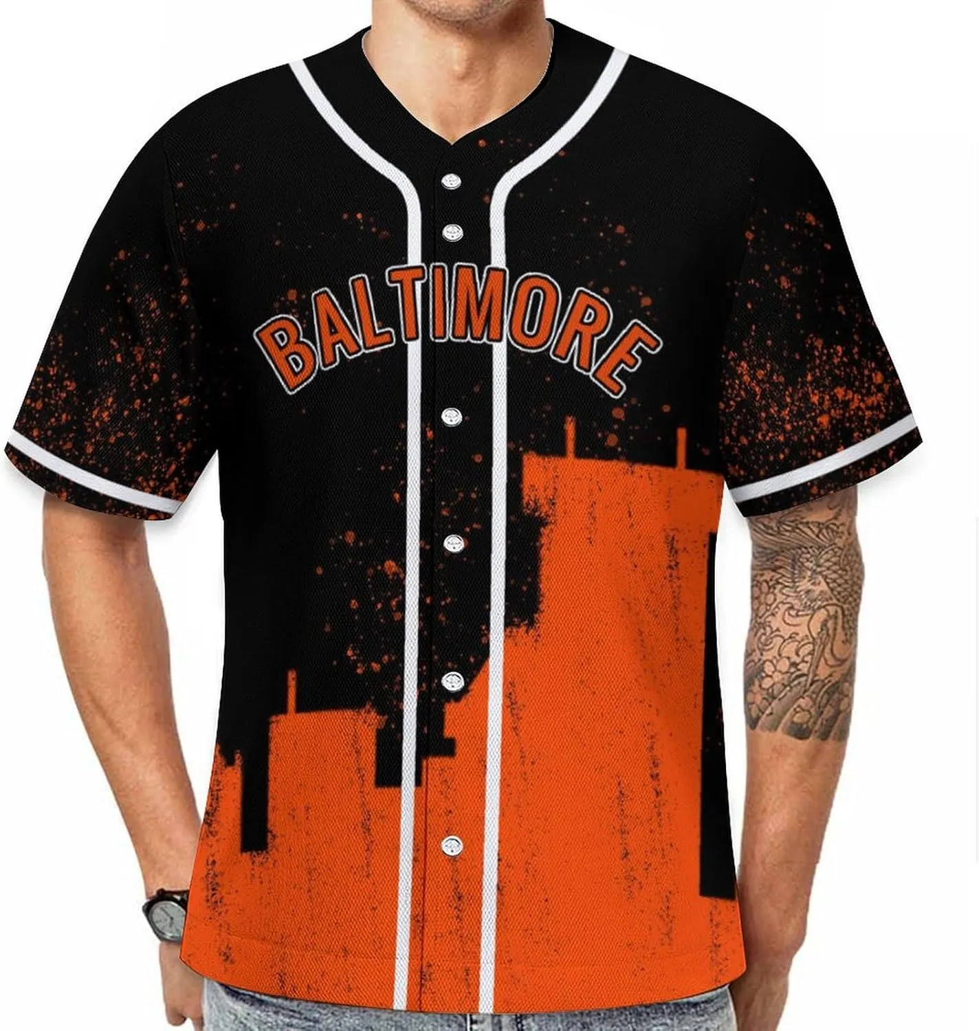 Baseball City Jerseys Sports Fans Shirts Clothing for Fans Men Gifts Printing S-2XL