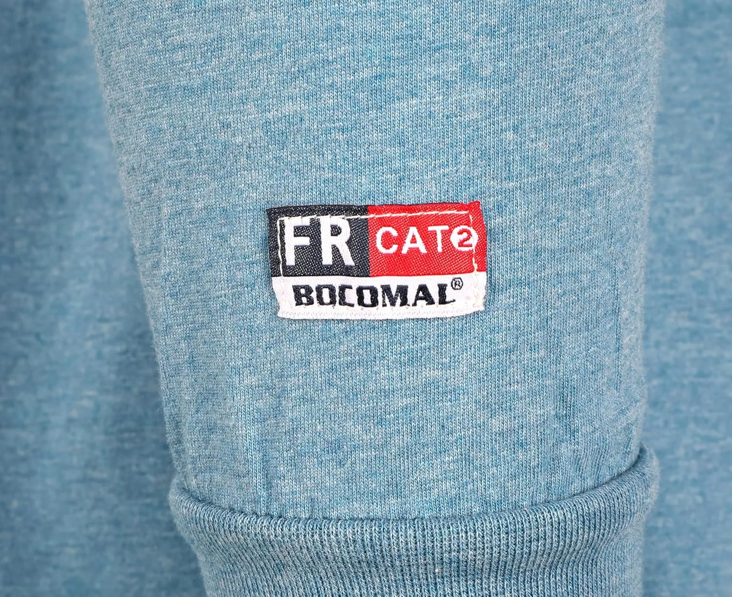 BOCOMAL FR Shirts for Men 5.5oz Lightweight Long Sleeve Work Henley Fire Resistant Shirt CAT2