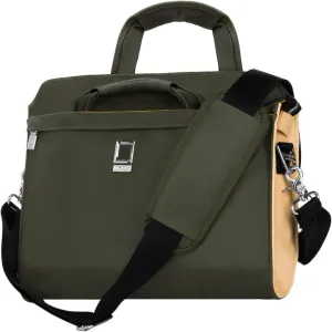 Briefcase Messsenger Bag for Professionals, 13" Laptop Bag Water Resistant Durable Shoulder Bag for Gadgest, Accessories, Cables, Laptop, Chromebooks