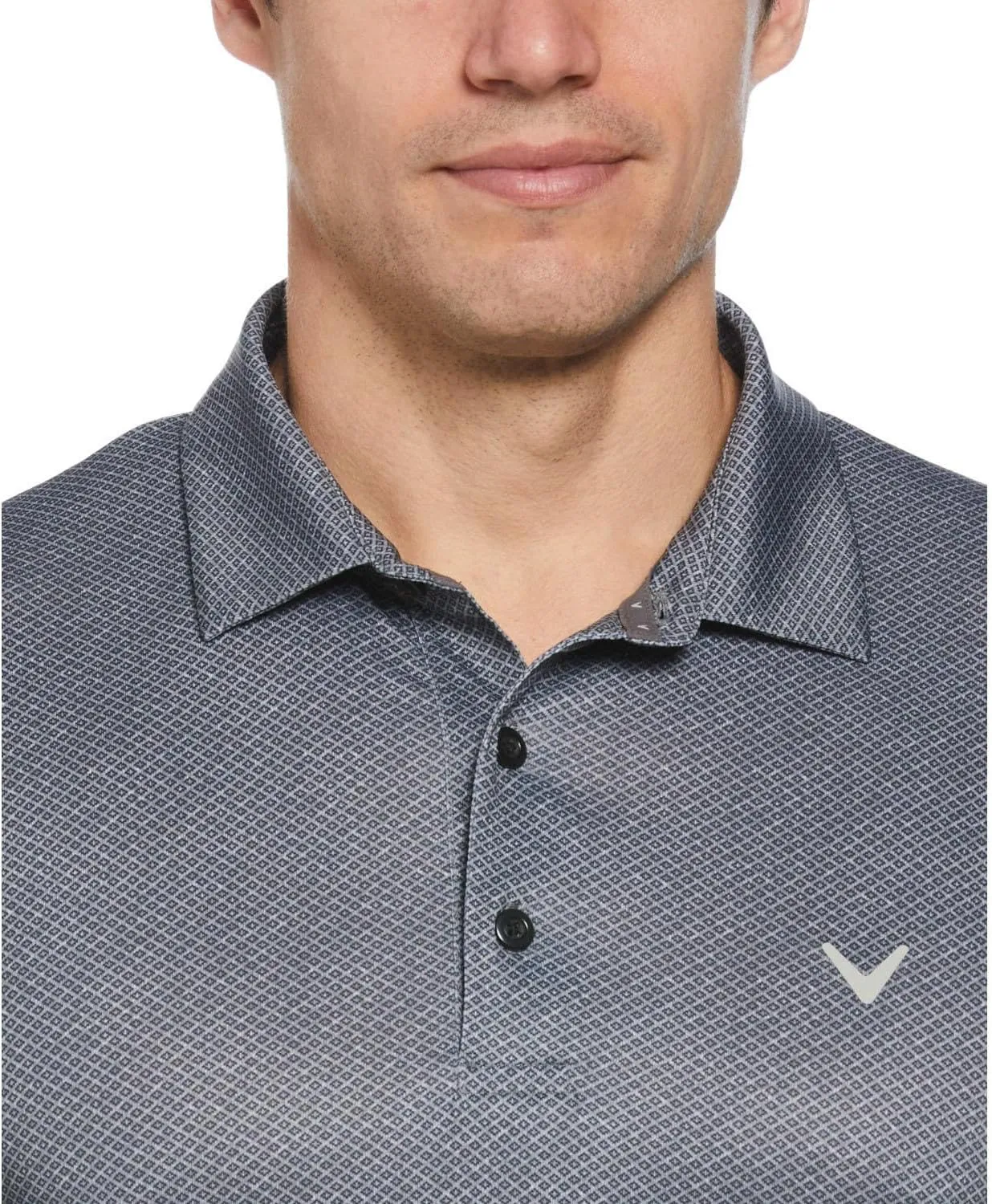 Callaway Performance Golf Polo, Men's Polo Shirt with Moisture-Wicking Technology 3 Button Placket