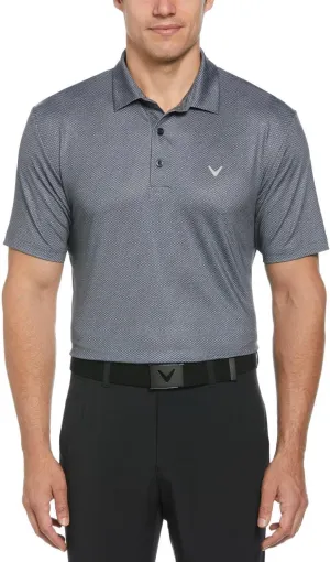 Callaway Performance Golf Polo, Men's Polo Shirt with Moisture-Wicking Technology 3 Button Placket