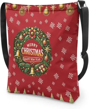 Canvas Crossbody Bag Large Women Casual Tote Bag Handbag with Zipper Shoulder Bag with Strap Outdoors Messenger Bag