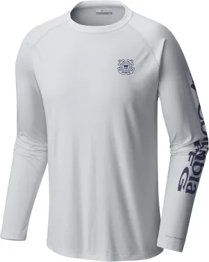 Columbia PFG Men's United States Coast Guard Logo Terminal Tackle Long Sleeve Shirt