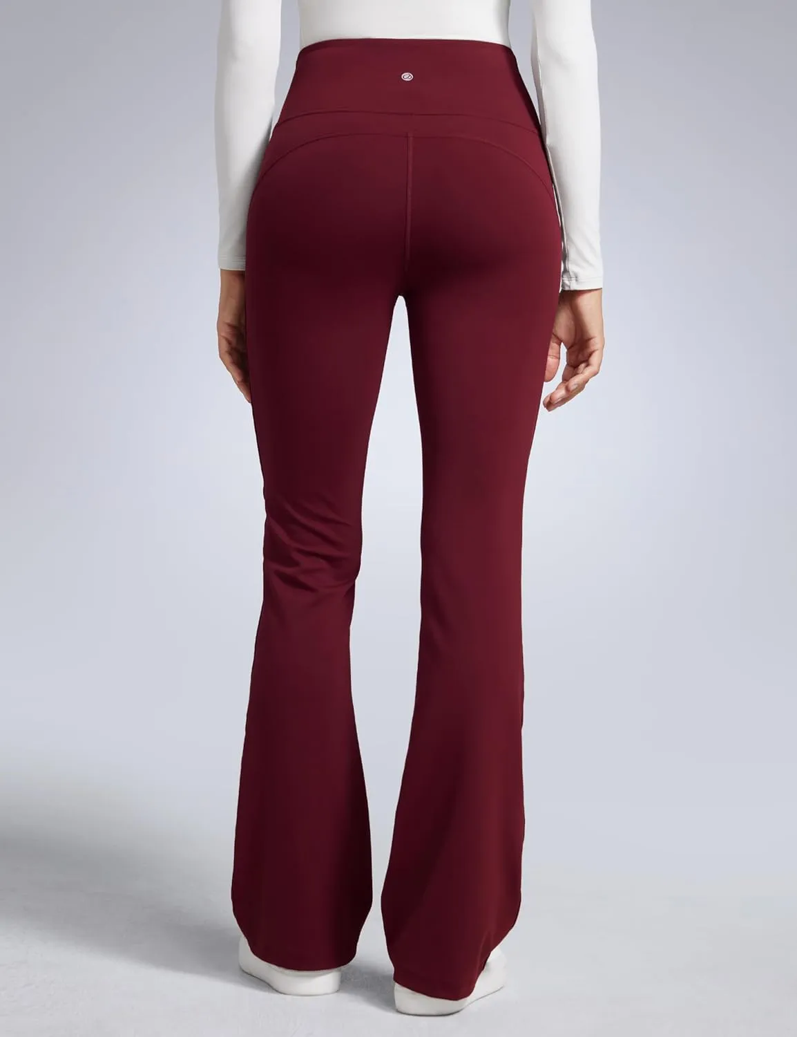 CRZ YOGA Women Butterbreeze High Waist Flare Pants 32'' - Casual Yoga Dress Bootcut Wide Leg