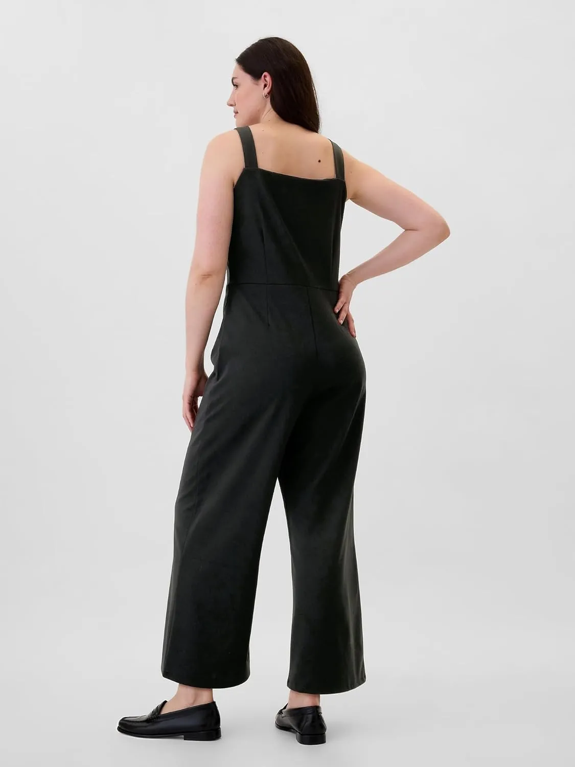 GAP womens Squareneck Jumpsuit