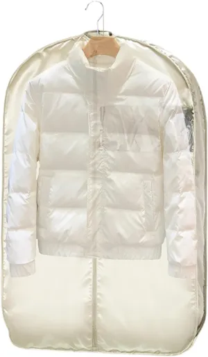 Garment Travel Bag - Dust Cover Clothes Storage Pouch,Dustproof Space Saving Garment Bag Organizer for Moving Flight Packing Laundry Closet