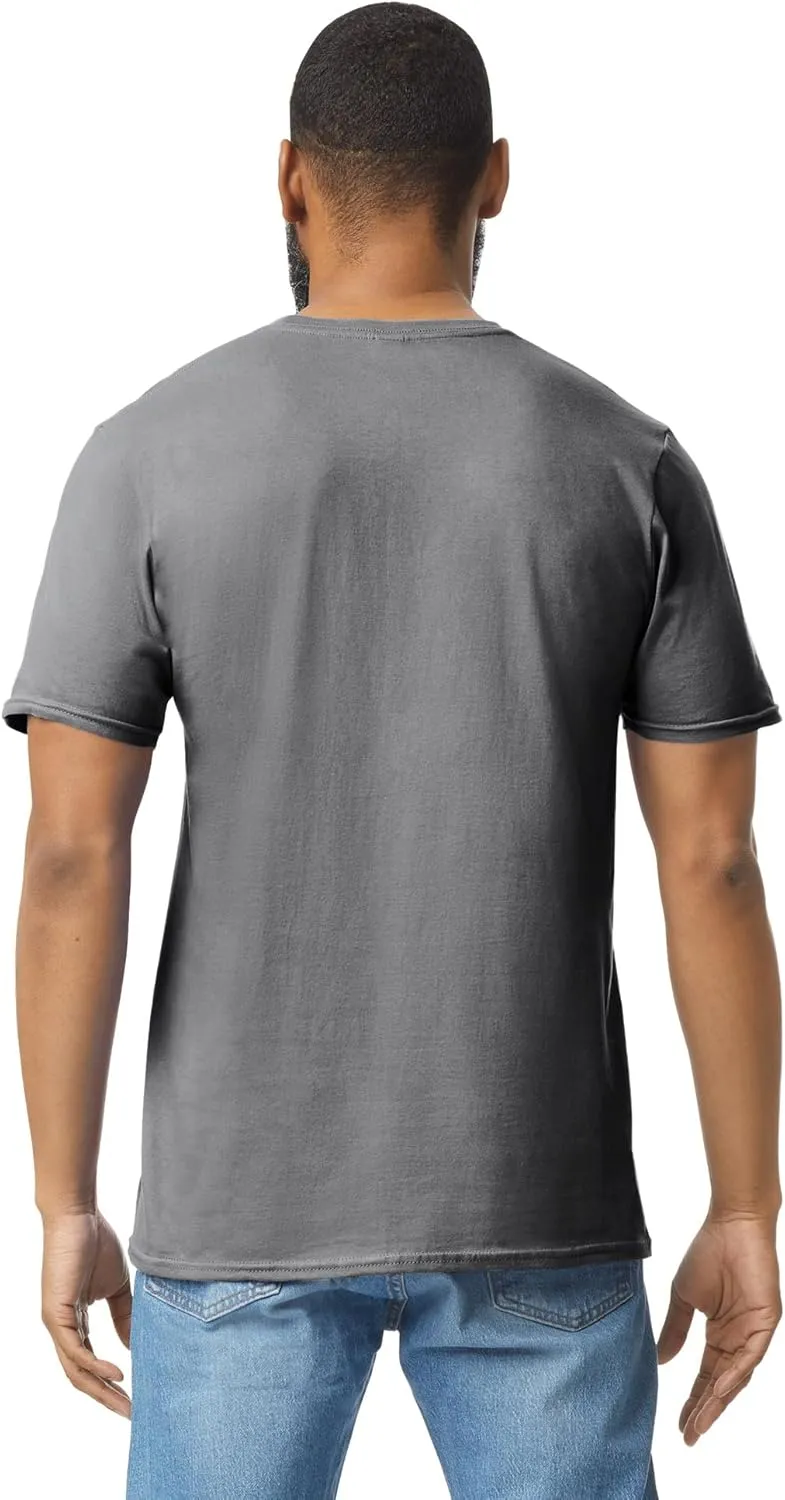 Gildan Unisex Adult Softstyle Cotton T-Shirt, Style G64000, Multipack
