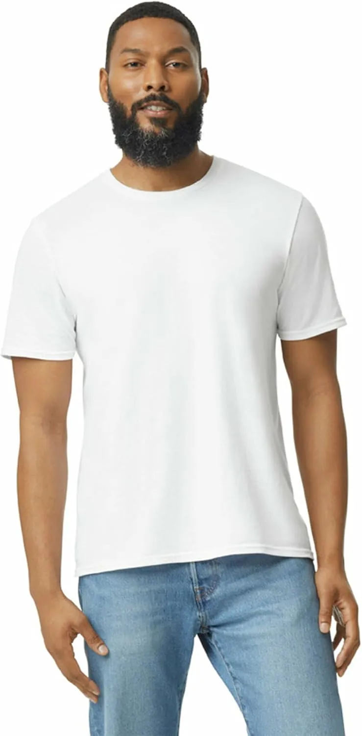 Gildan Unisex Adult Softstyle Cotton T-Shirt, Style G64000, Multipack