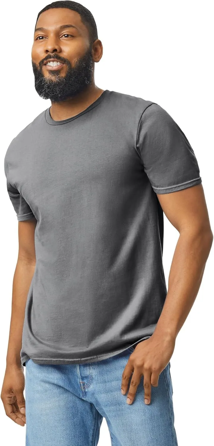 Gildan Unisex Adult Softstyle Cotton T-Shirt, Style G64000, Multipack