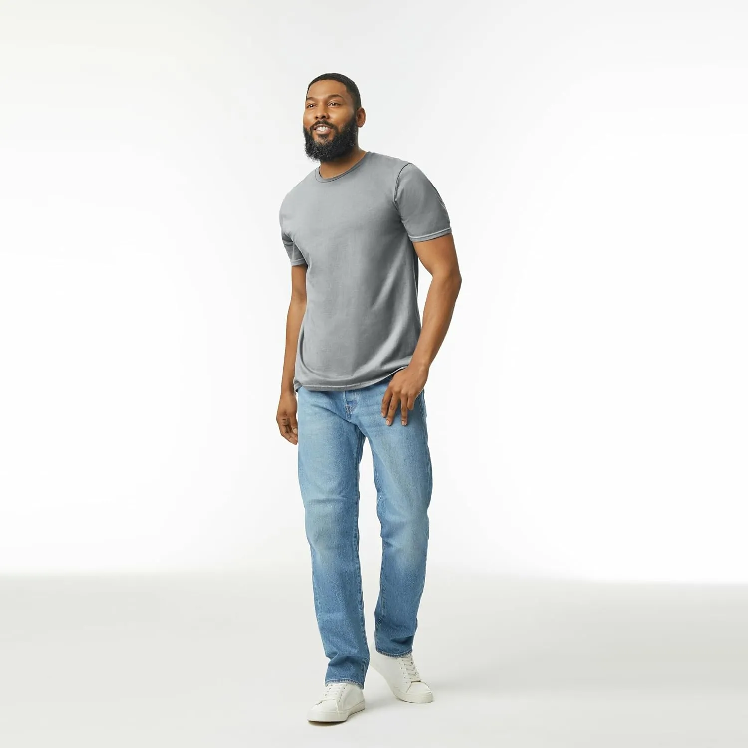 Gildan Unisex Adult Softstyle Cotton T-Shirt, Style G64000, Multipack