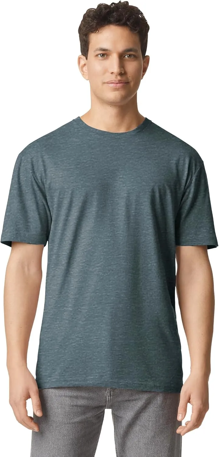 Gildan Unisex Adult Softstyle Cotton T-Shirt, Style G64000, Multipack