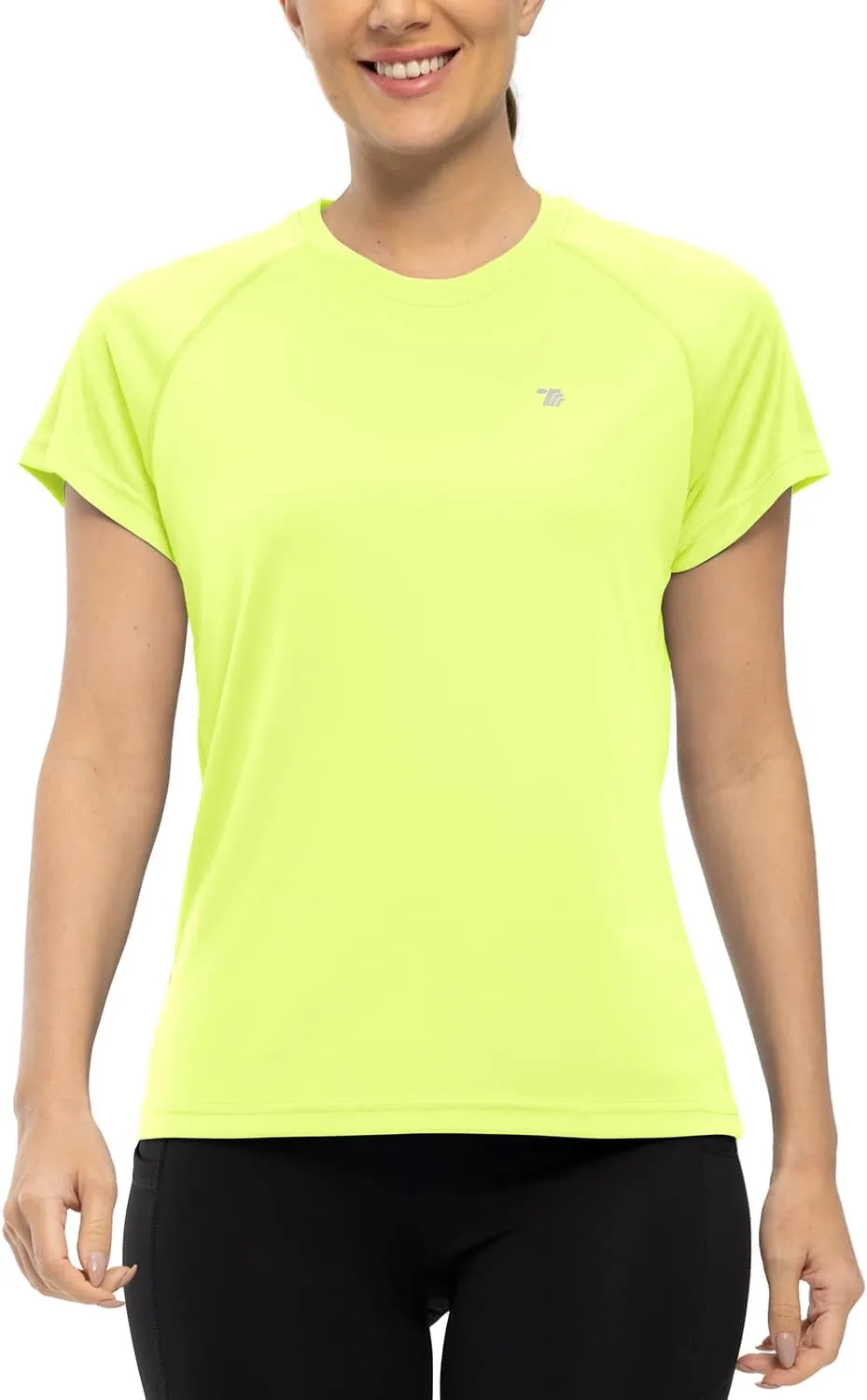 Gopune Women's Short Sleeve Shirts UPF 50  Sun Protection T-Shrit Quick Dry Running Athletic Workout Rash Guard Tops
