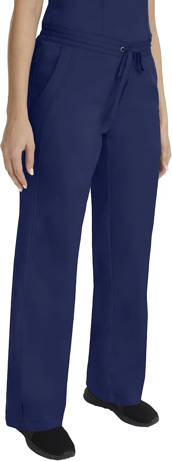 Healing Hands Taylor Women's Pants Mid Rise with 2 Pockets & Back Elastic Waistband Plus Size 9095