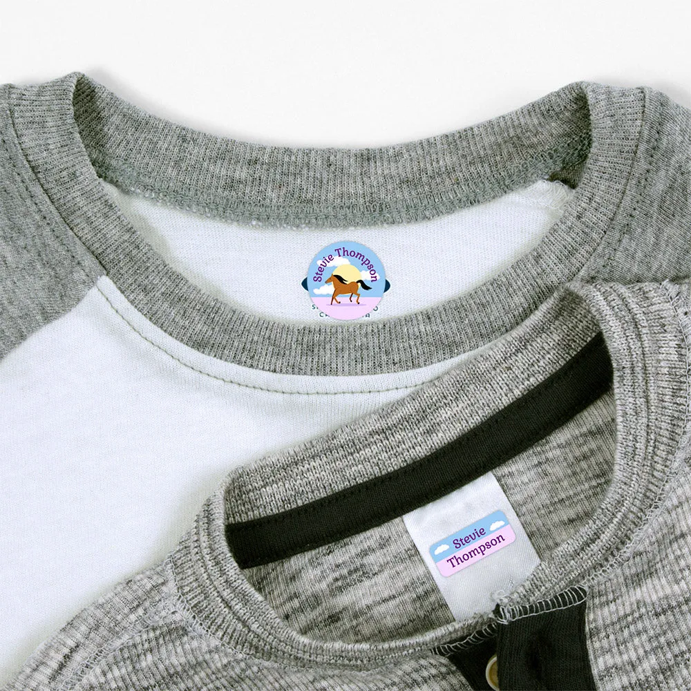 Horse Clothing Labels Pack