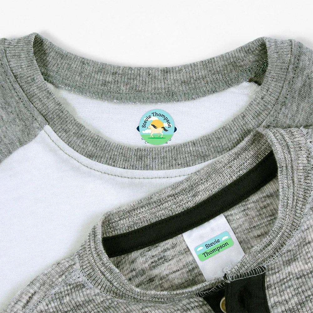Horse Clothing Labels Pack