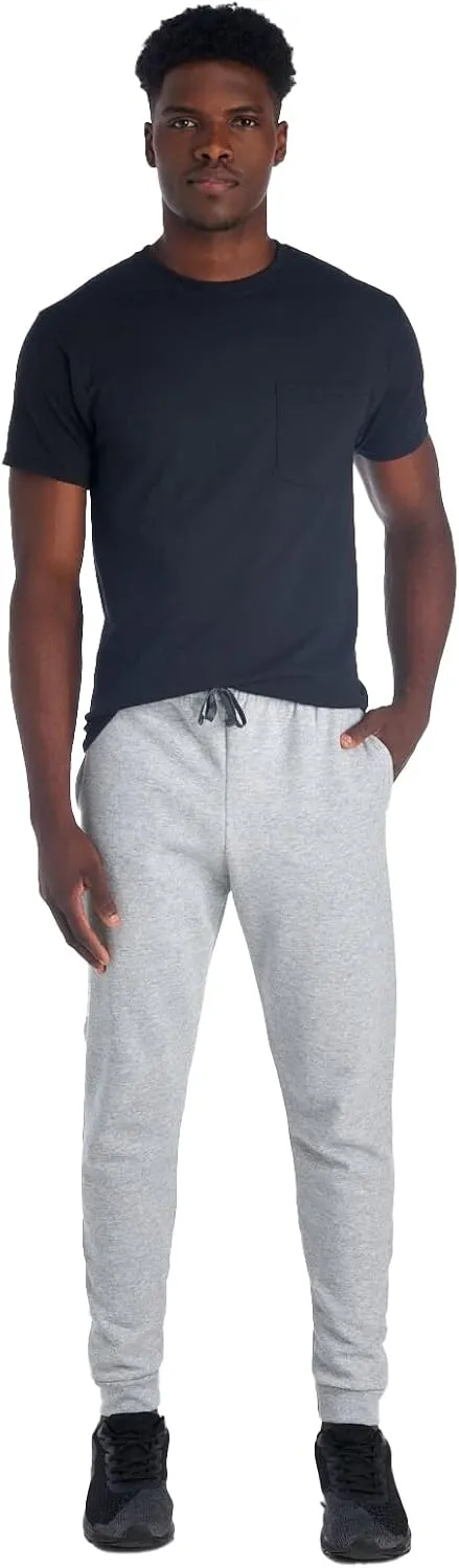 Jerzees Men's NuBlend Fleece Joggers & Sweatpants, Cotton Blend, Sizes S-3x