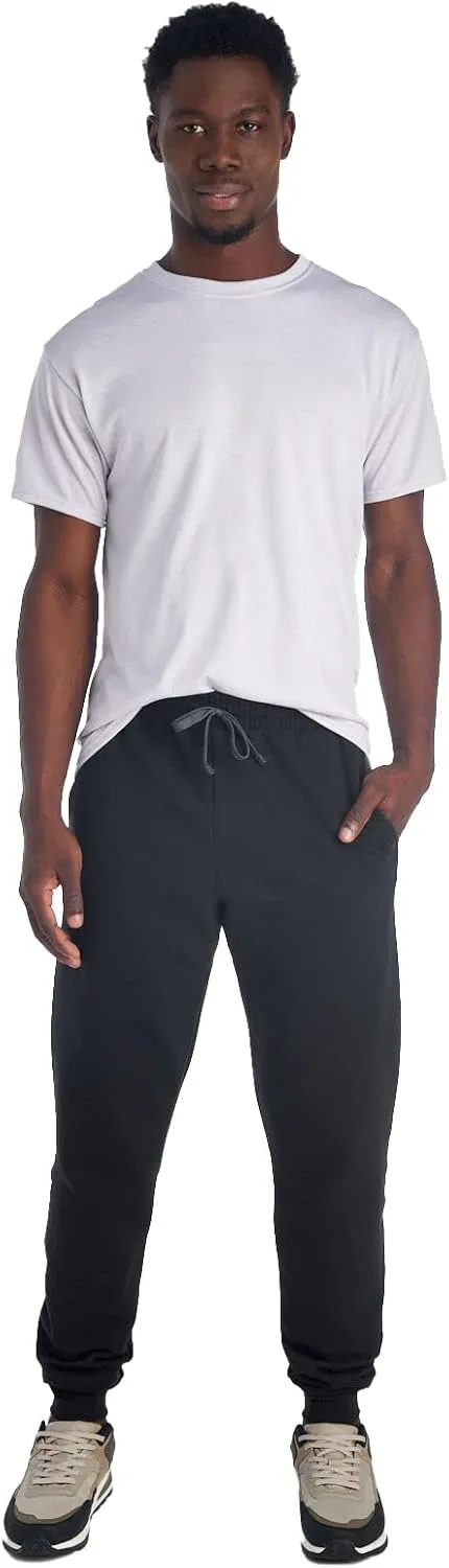 Jerzees Men's NuBlend Fleece Joggers & Sweatpants, Cotton Blend, Sizes S-3x