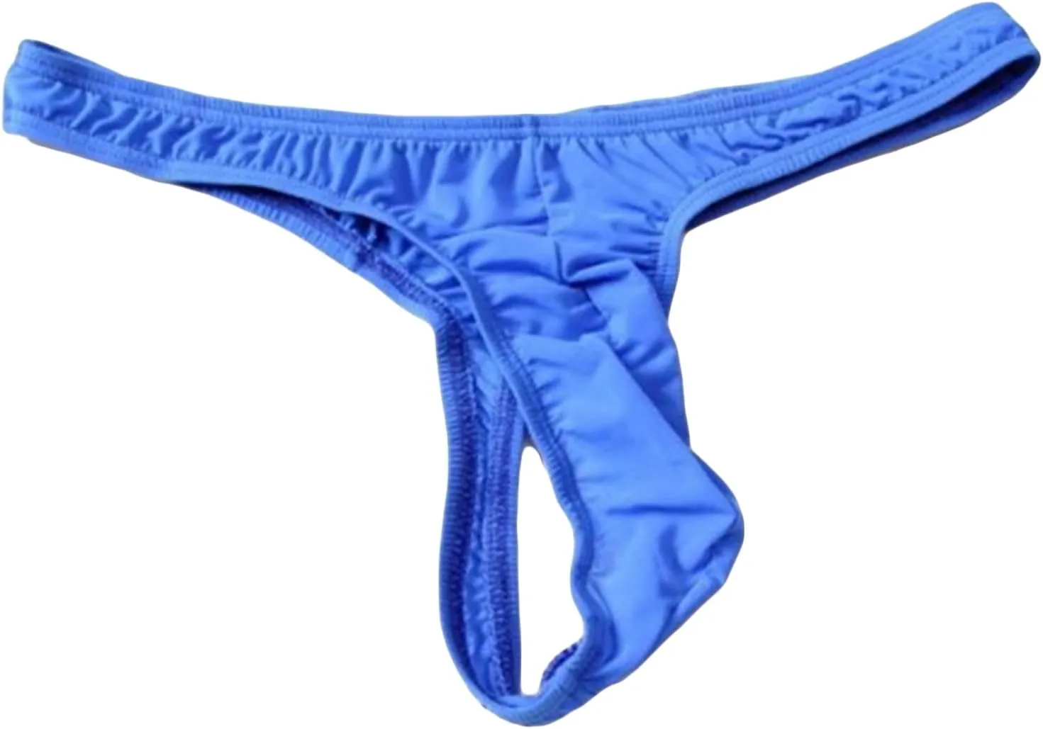 JEShifangjiusu Men'S Sexy Low Rise Bulge Thong Swim Briefs Bikini Sport Swimsuit Lingerie Mesh Pouch G-String Underwear