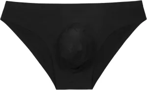 JEShifangjiusu Men'S Underwear Thong Ice Silk Bikini Sexy Low Rise Briefs G-String Undies See-Through Seamless Underpants