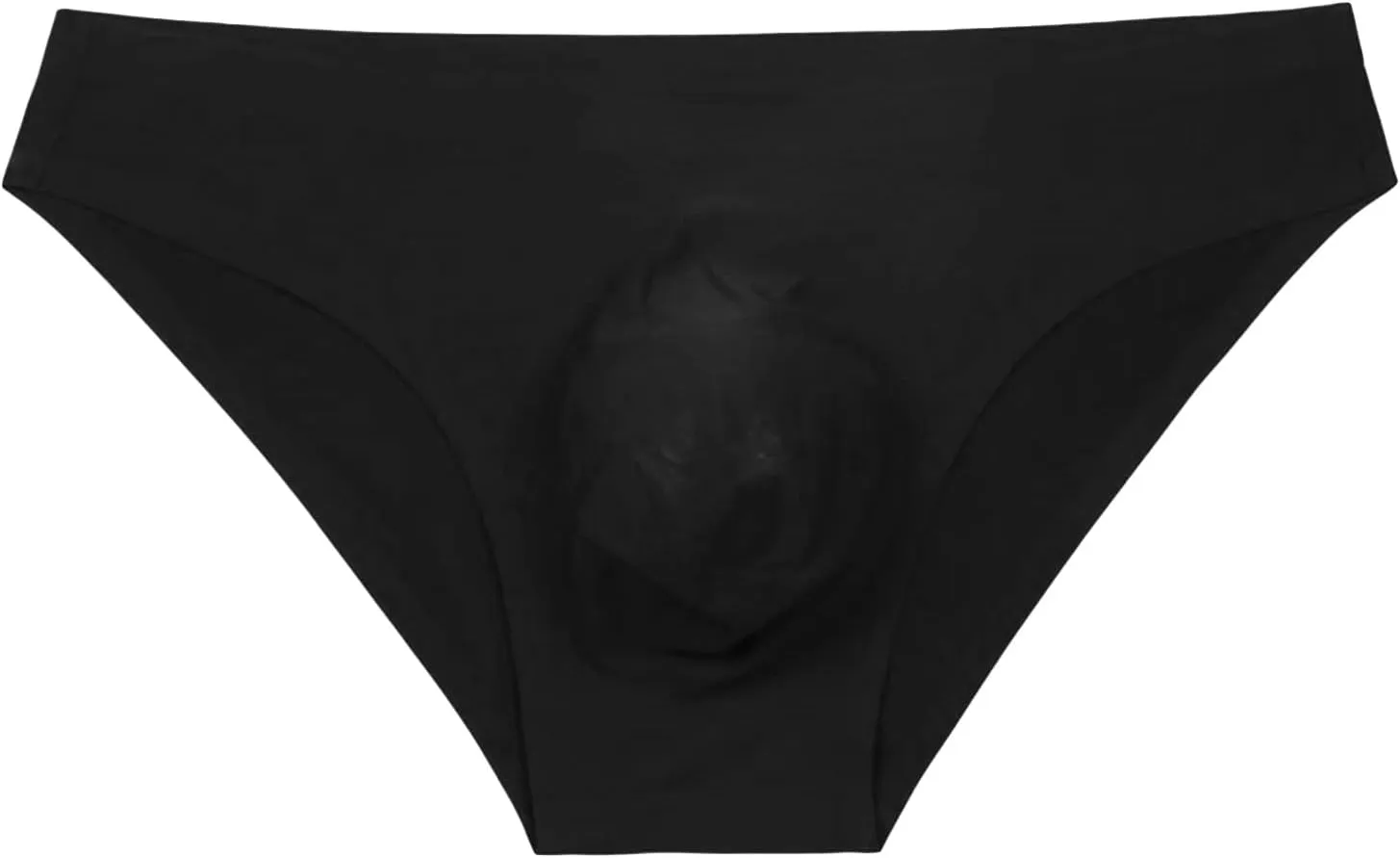 JEShifangjiusu Men'S Underwear Thong Ice Silk Bikini Sexy Low Rise Briefs G-String Undies See-Through Seamless Underpants