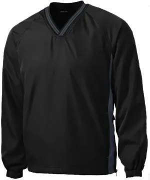 Joe's USA Men's Athletic V-Neck Raglan Wind Shirts in Regular & Big Sizes - XS-6XL