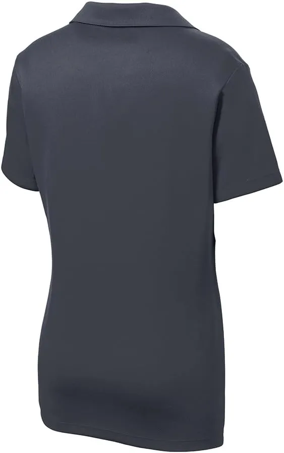 Joe's USA Women's Dri-Equip Short Sleeve Racer Mesh Polo Shirts in Size XS-4XL
