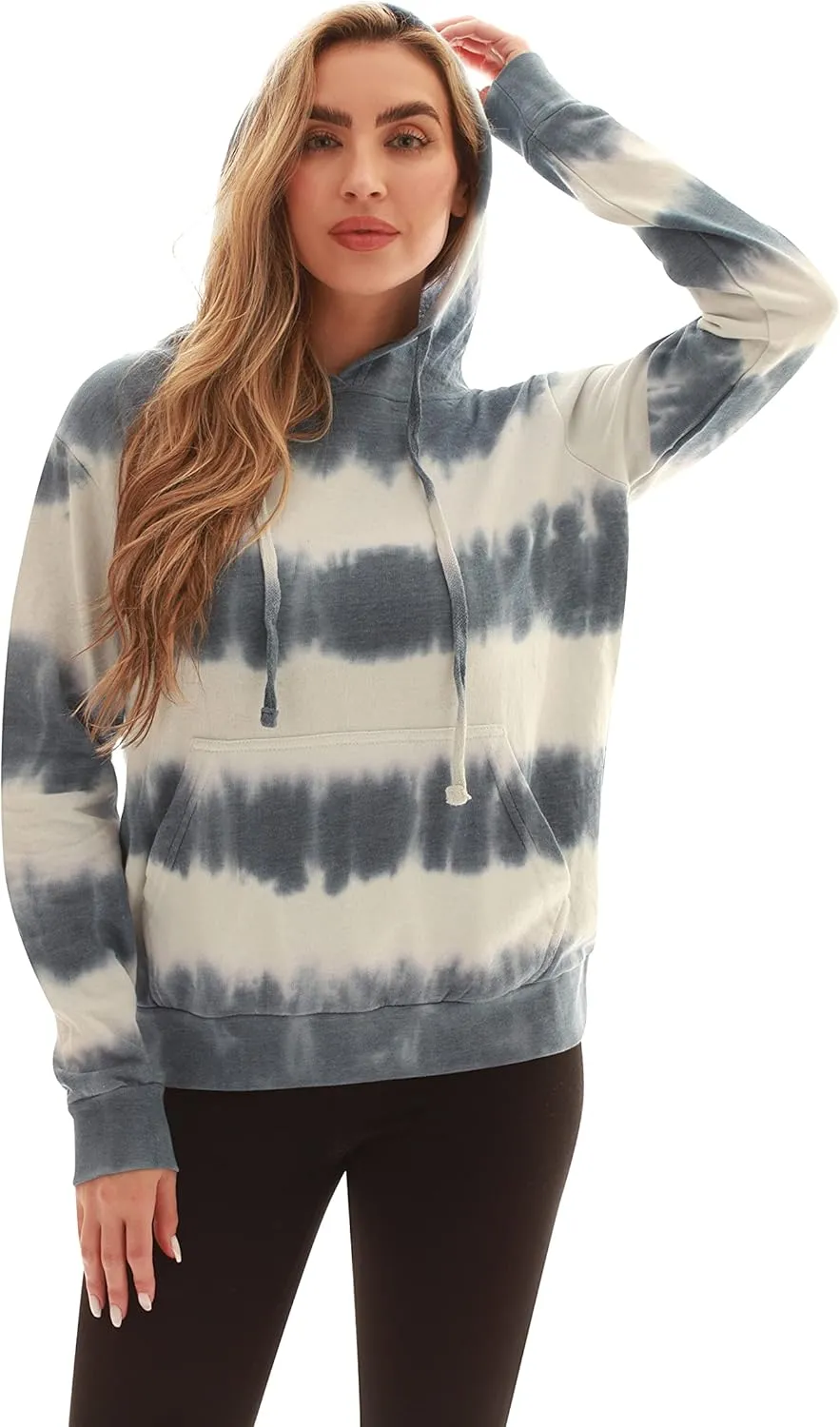 Just Love Loop Terry Tie Dye Hoodie for Women
