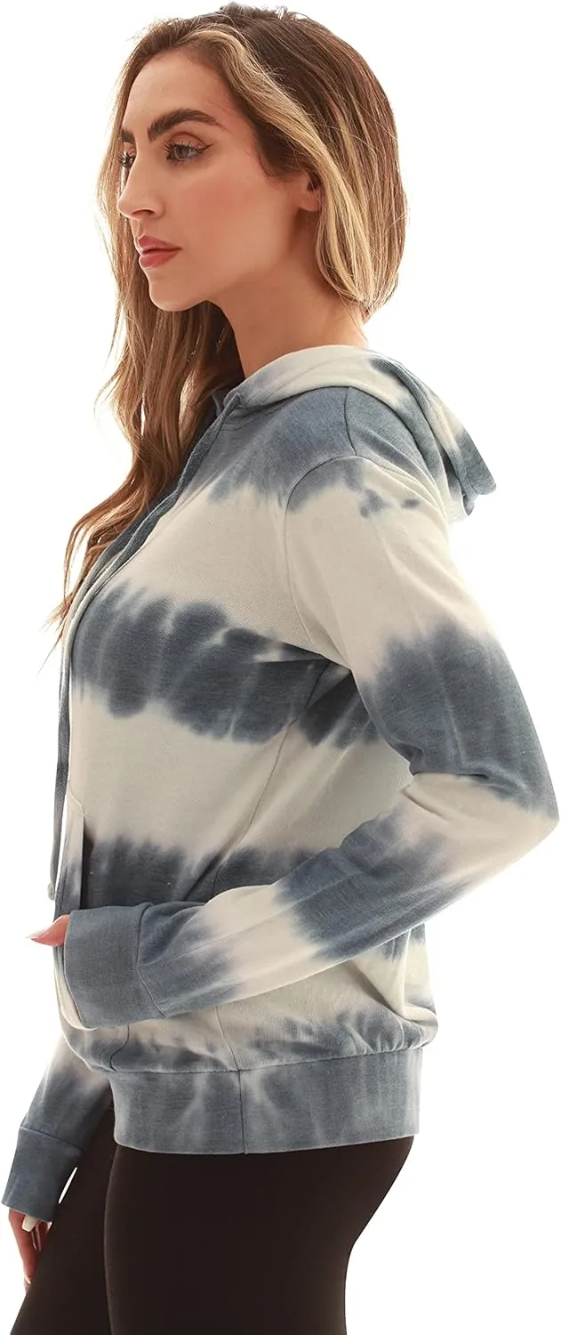 Just Love Loop Terry Tie Dye Hoodie for Women
