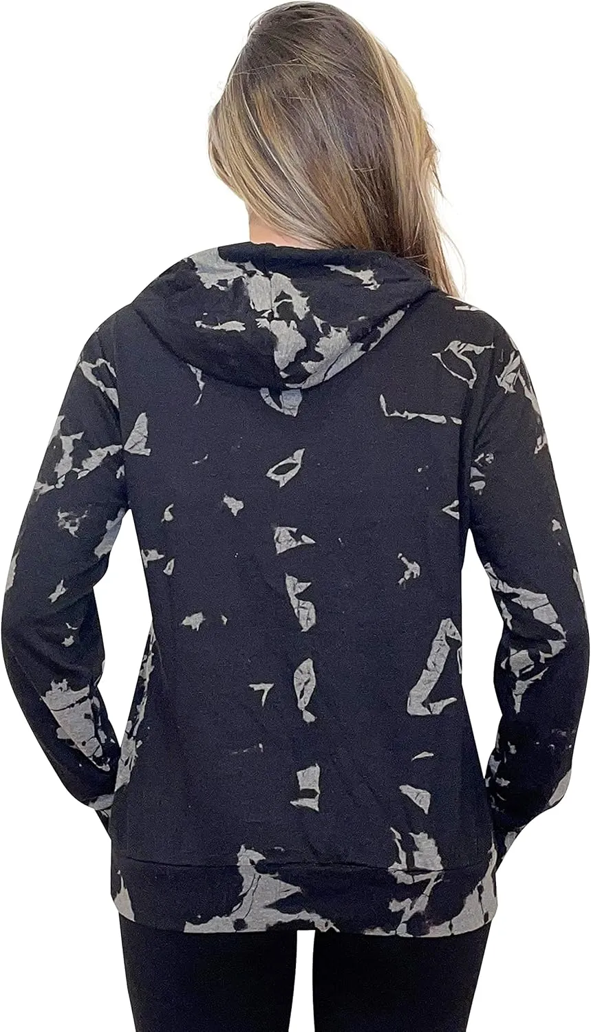 Just Love Loop Terry Tie Dye Hoodie for Women