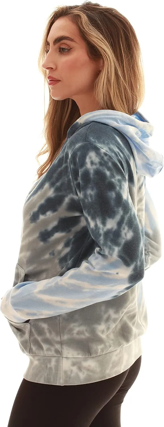 Just Love Loop Terry Tie Dye Hoodie for Women