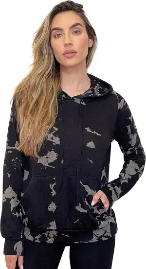 Just Love Loop Terry Tie Dye Hoodie for Women