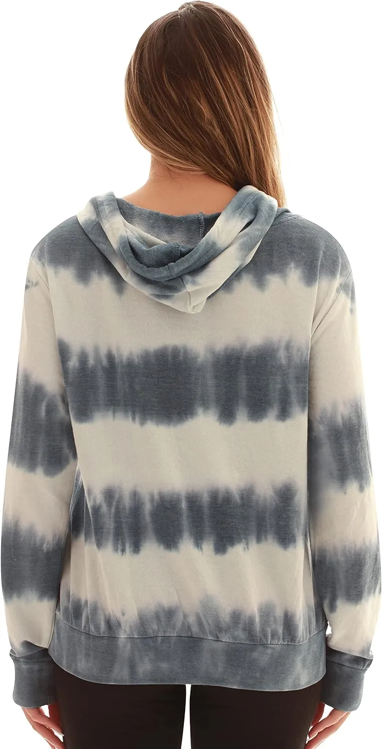 Just Love Loop Terry Tie Dye Hoodie for Women