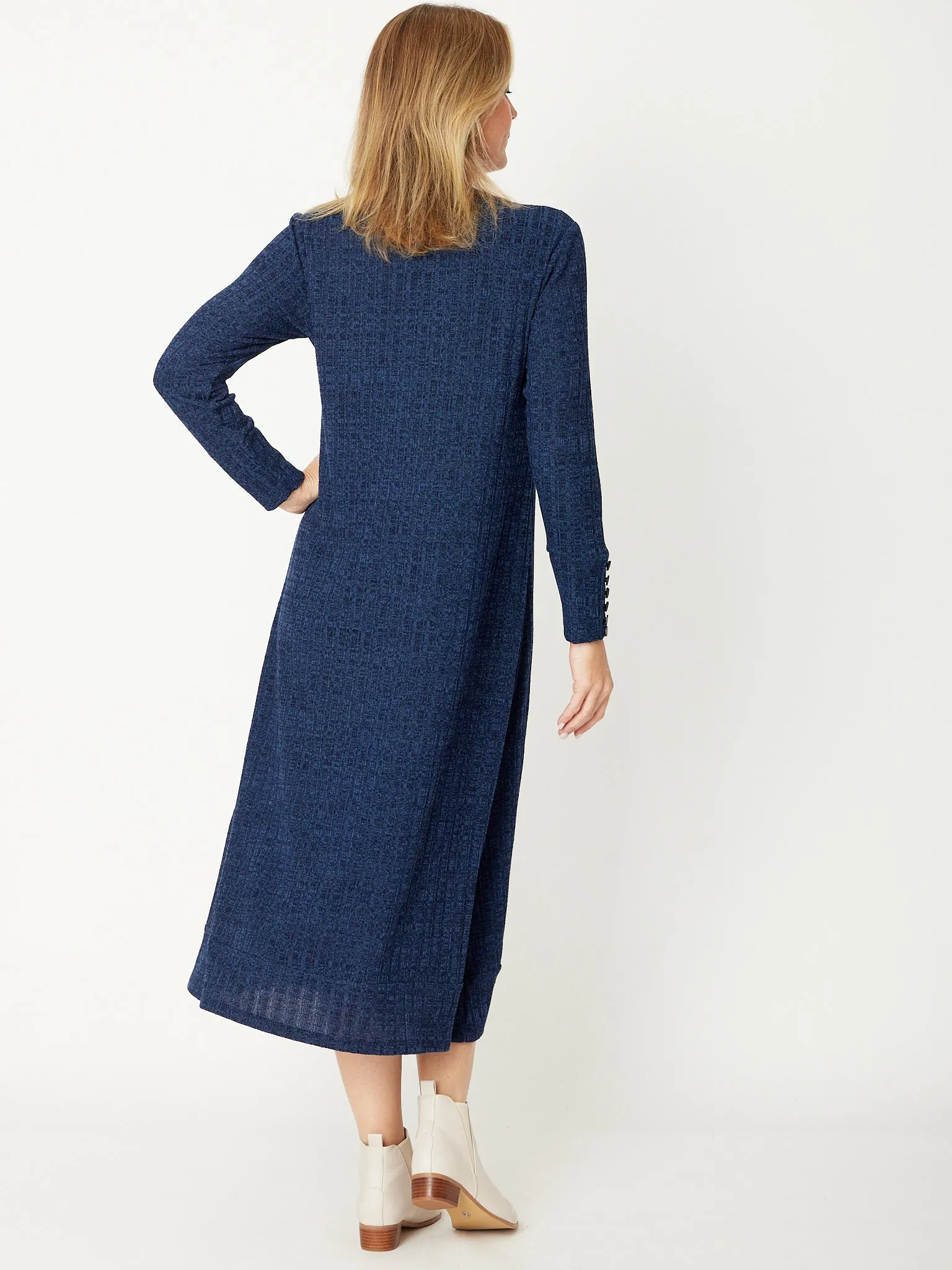 Knit Core Dress - Navy - 31158