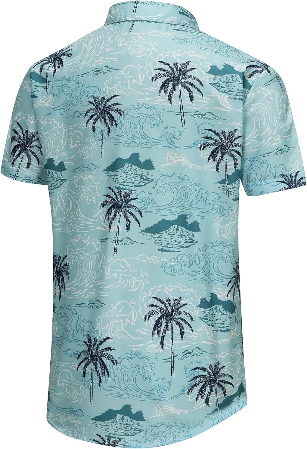 KYKU Hawaiian Shirt for Men - Funny Vacation Tropical Beach Shirts Short Sleeve Button Down Summer Clothes with Pockets