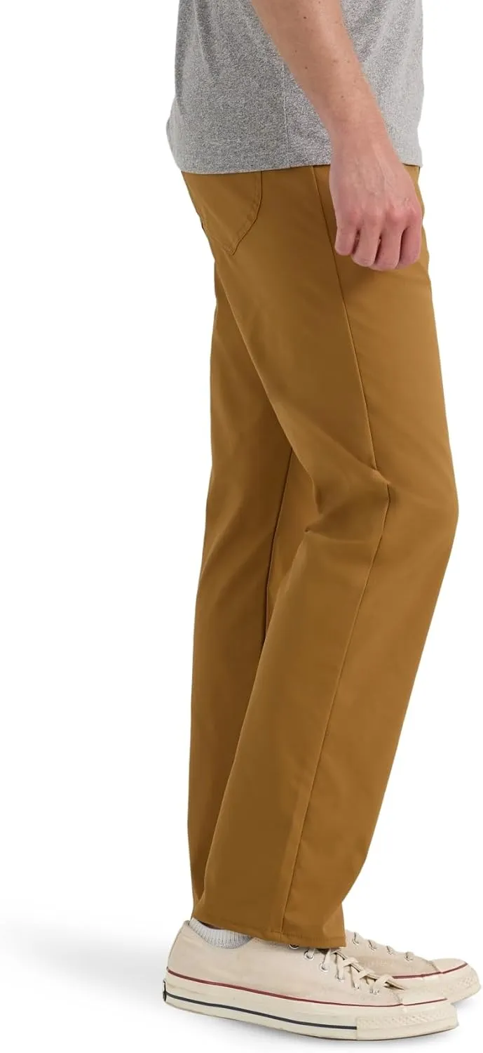 Lee Men's Extreme Motion Performance 5 Pocket Regular Straight Pant