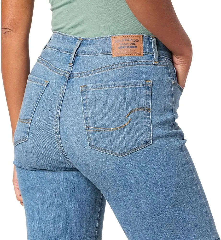 Levi Strauss Signature Gold Women's Mid-Rise Bermuda Shorts (Available in Plus Size)