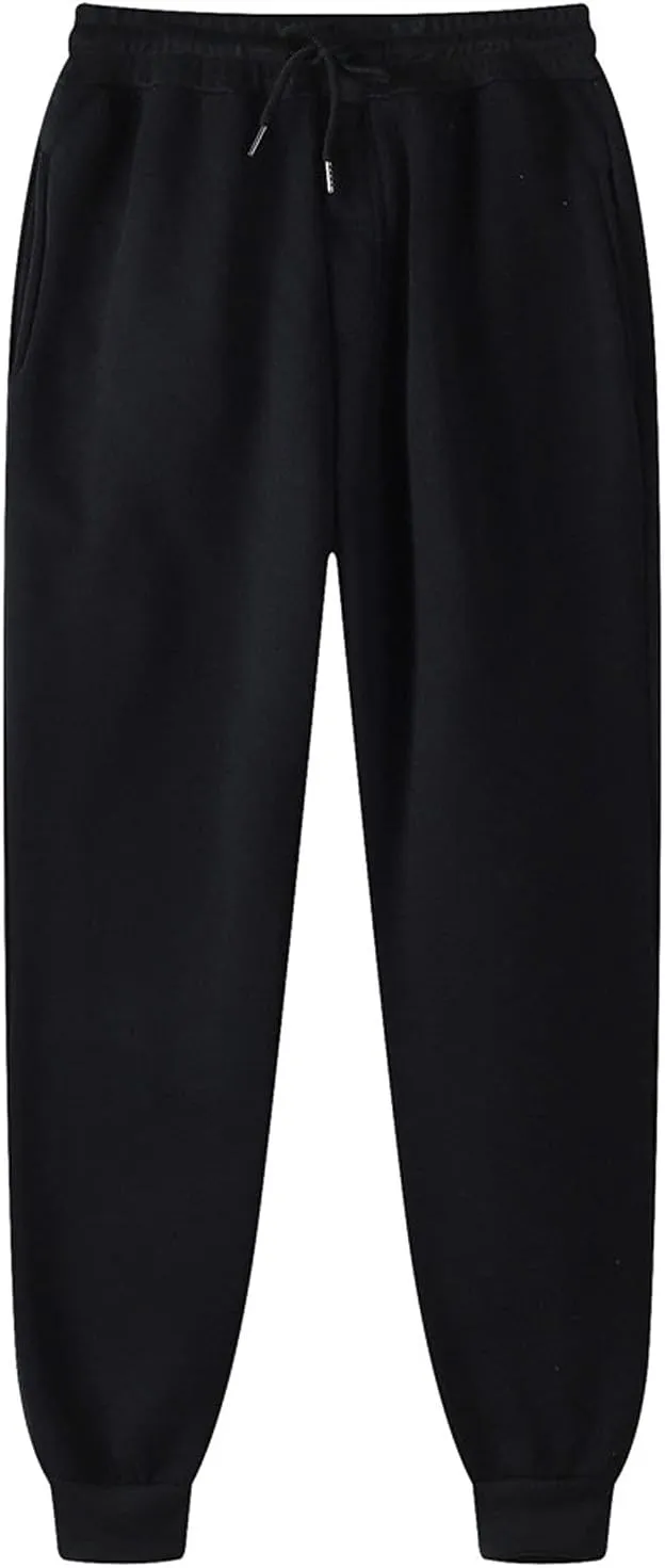 Men Women Unisex Sweatpants Sweat Pants Straight Leg Jogger Sweatpants Lightweight Lounge Pants with Pockets